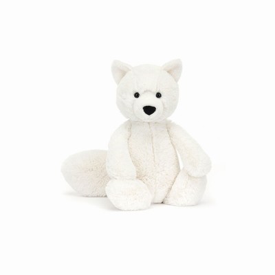 Jellycat Bashful Arctic Fox New Zealand | LEHWK9634